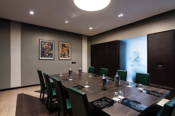 Meeting room at Manin Hotel Milano