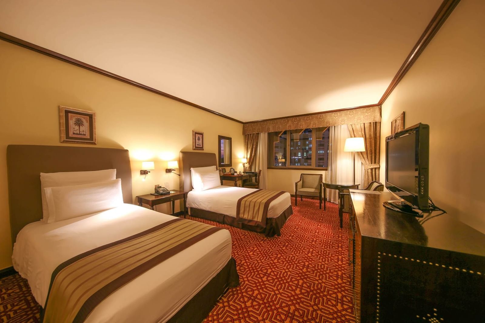 Interior of the Standard Room at Dar Es Saalam Serena Hotel