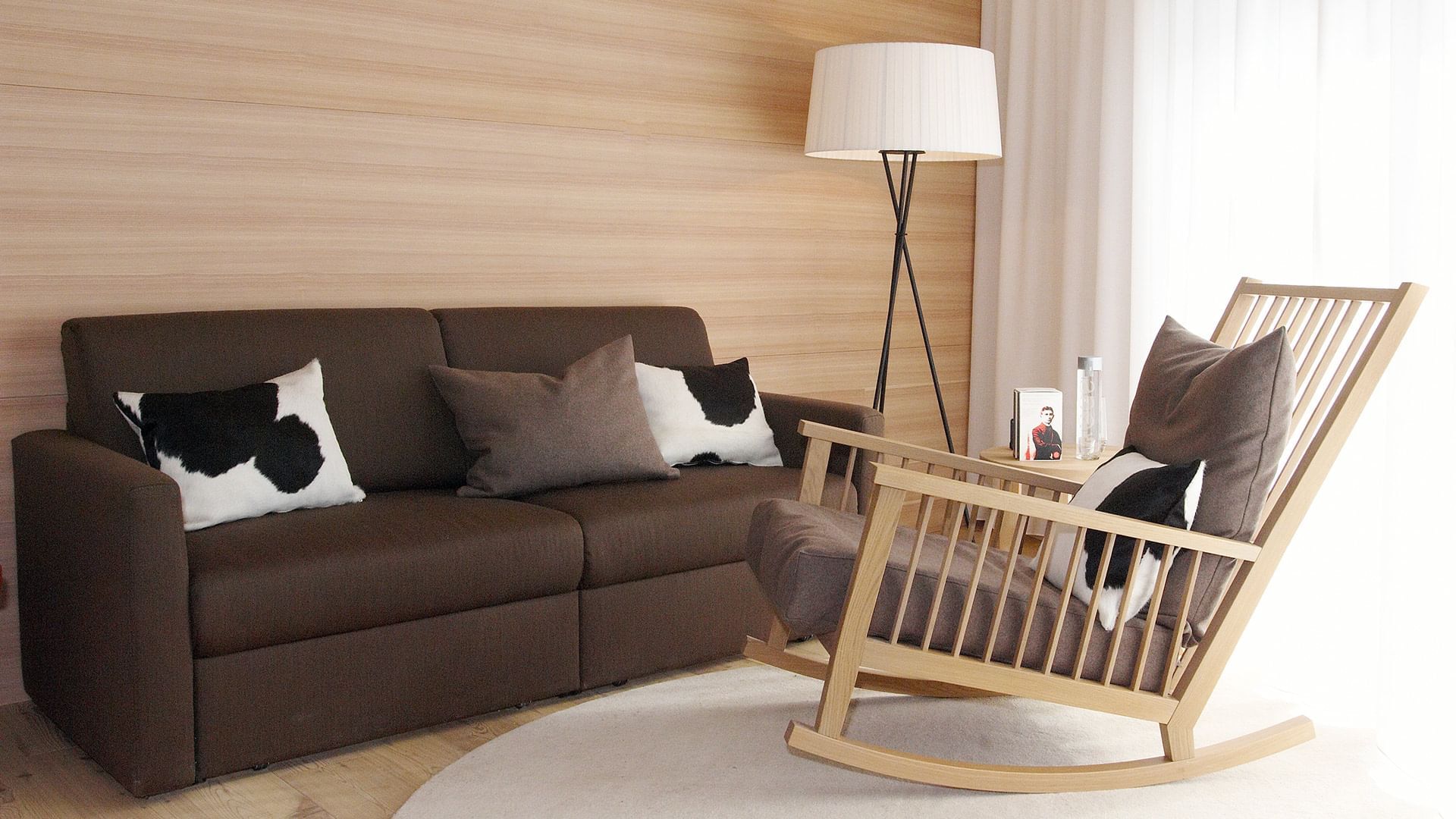 Living area in Residence Comfort 75m2 at Falkensteiner Hotels
