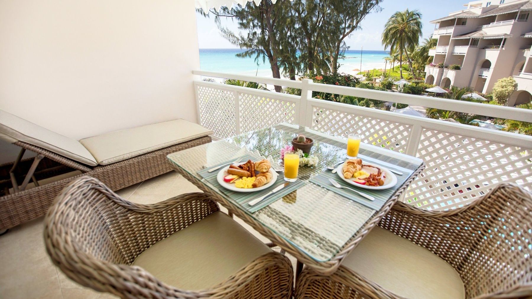 Dining area in Deluxe Studio Room   at Bougainvillea Barbados