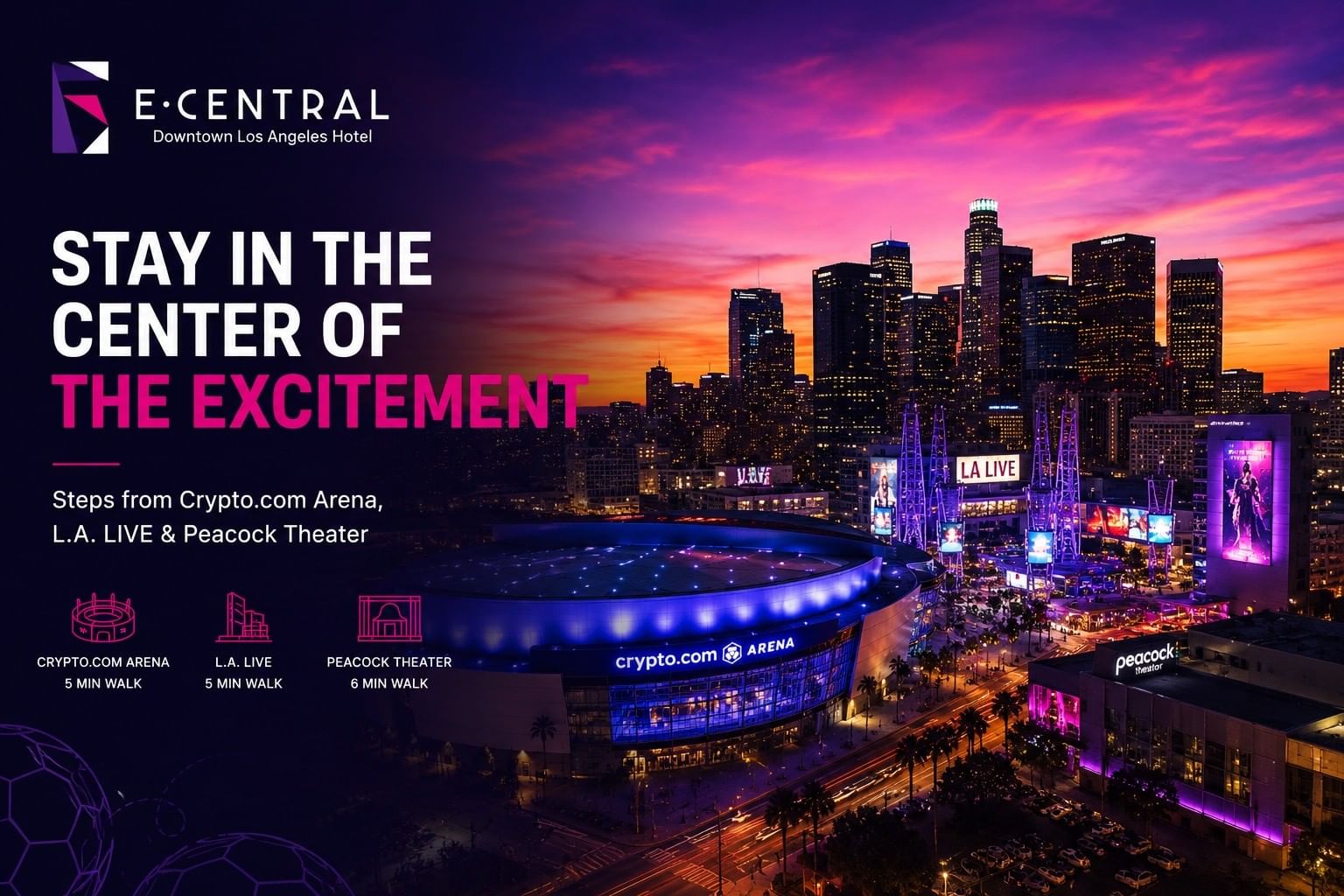 E-Central Downtown Los Angeles Hotel — photo 14 of 36