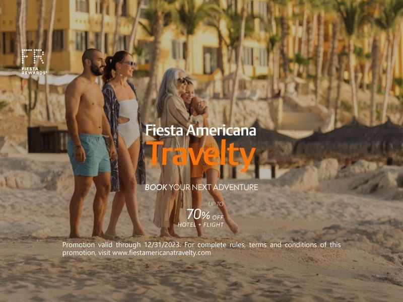 Fiesta Rewards poster at Fiesta Americana Travelty
