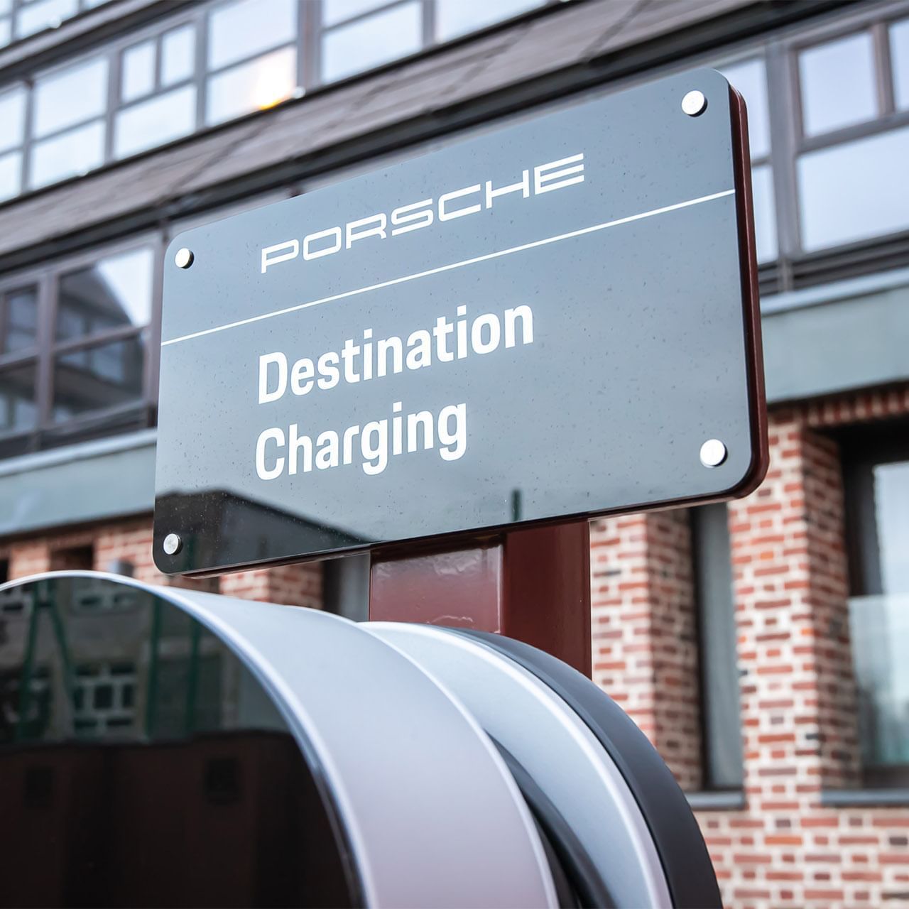 Porsche Destination Charging area at The Granary La Suite Hotel