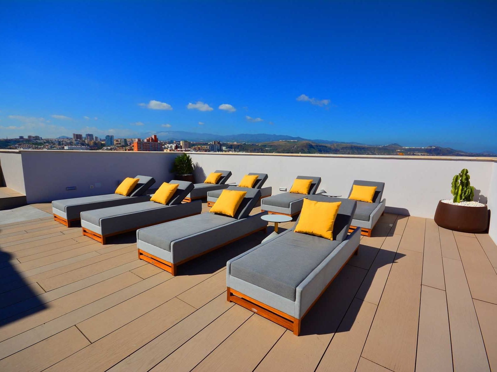 rooftop en hotel Design Plus Bex