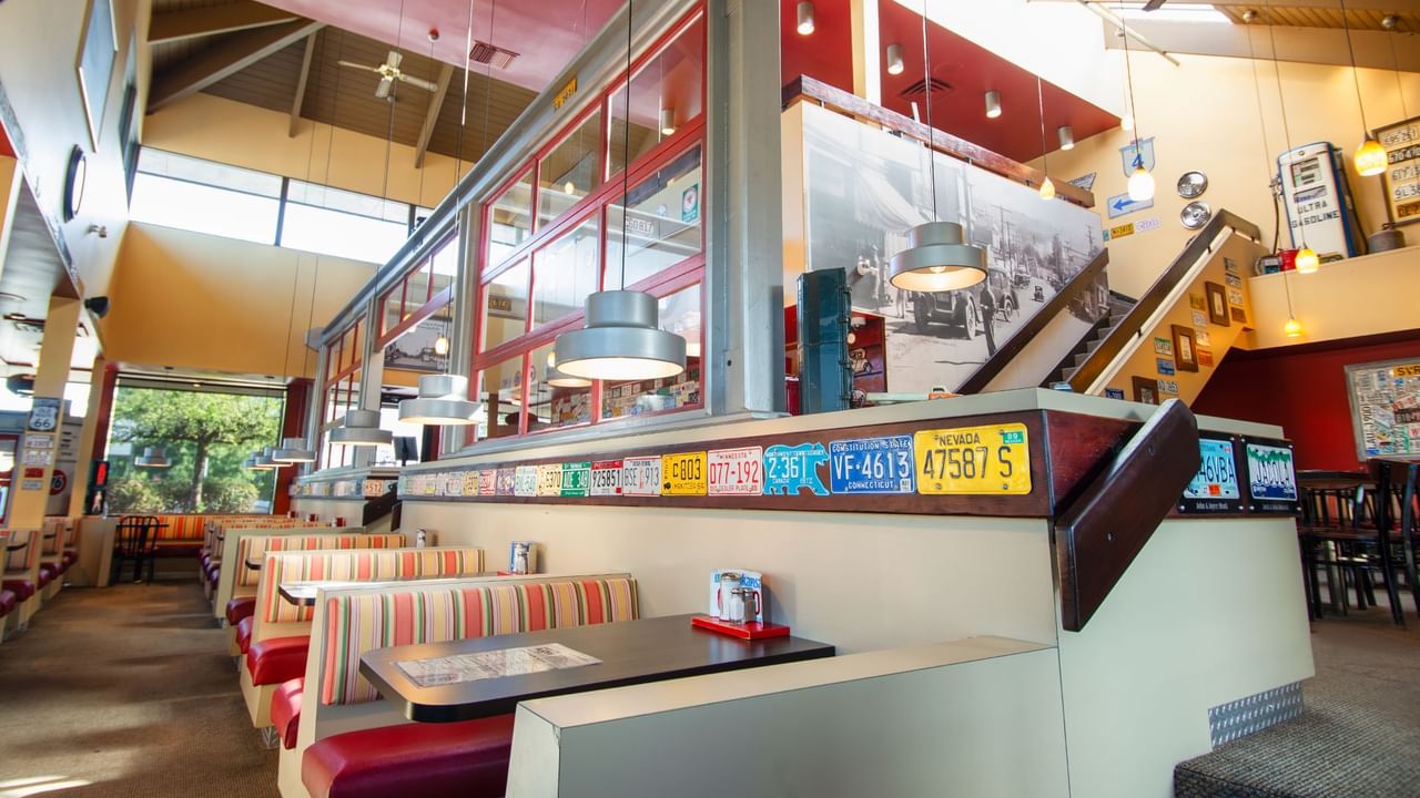 Interior of Plates Eatery