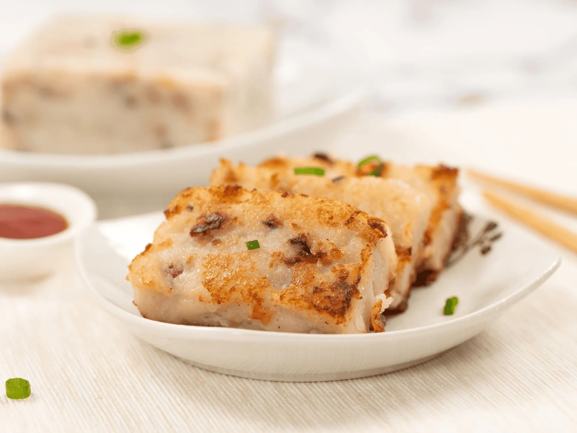 Pan-Fried Radish Cake (Lo Bak Go) | Park Hotel Hong Kong