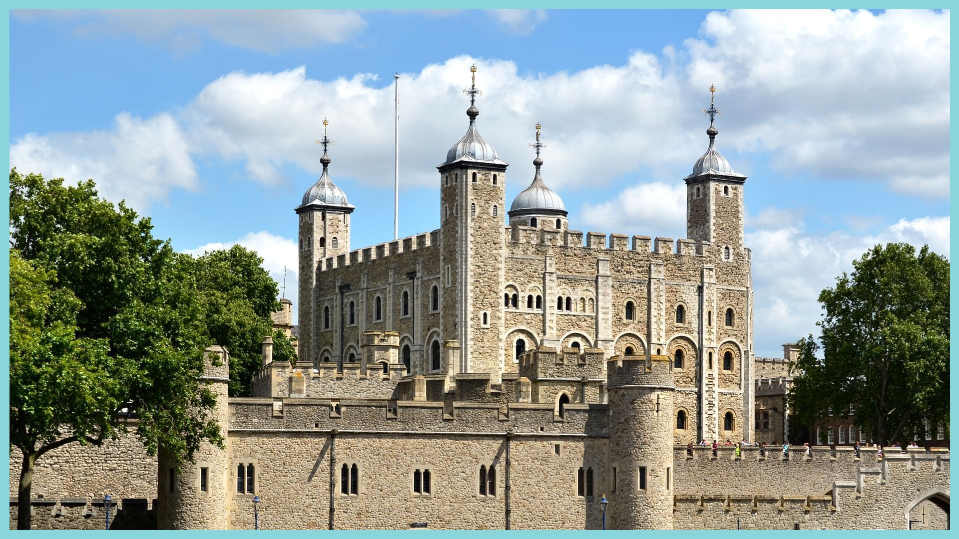Exterior view of tower of London near	Village Hotels