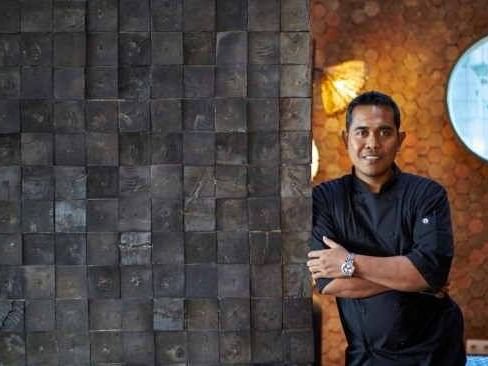 Portrait of Chef Taskara Maguna at U Hotels and Resorts
