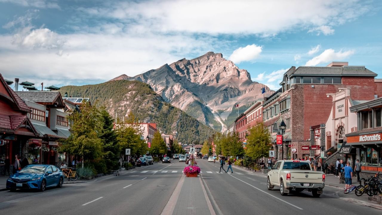 Banff main street