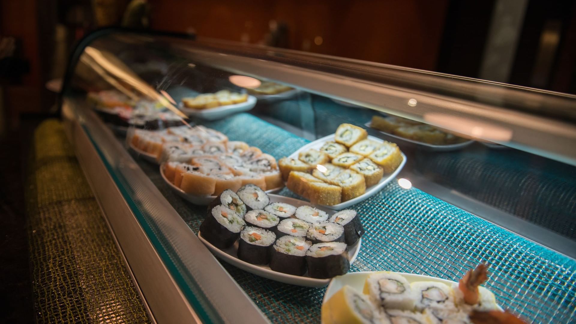Sushi dishes served at Marche Restaurant in Mundo Imperial
