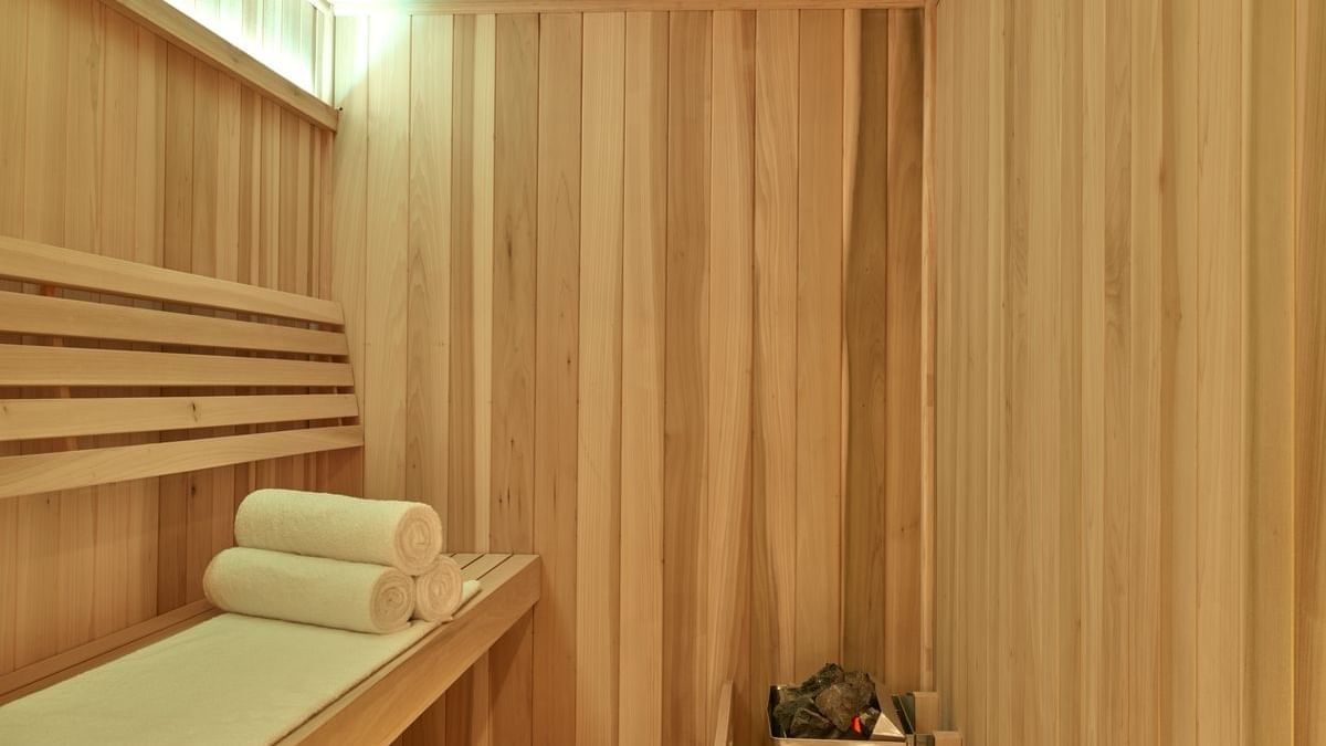 A Treatment room in Sauna Wellness Zone at FA México Satélite