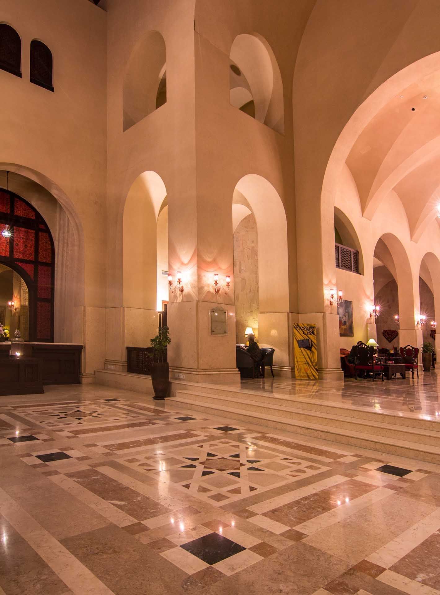 An Interior view of the Islamabad Serena Hotel