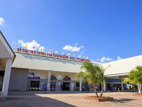 Exterior view of Roi Et Airport near Hop Inn Hotel