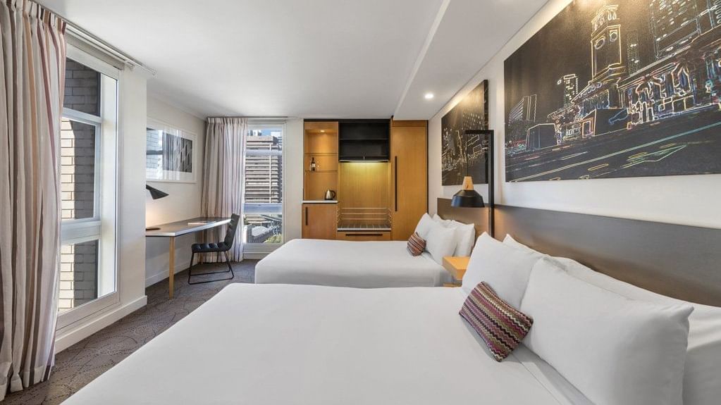 Mercure Superior Rooms at Pullman and Mercure King George Square Brisbane 