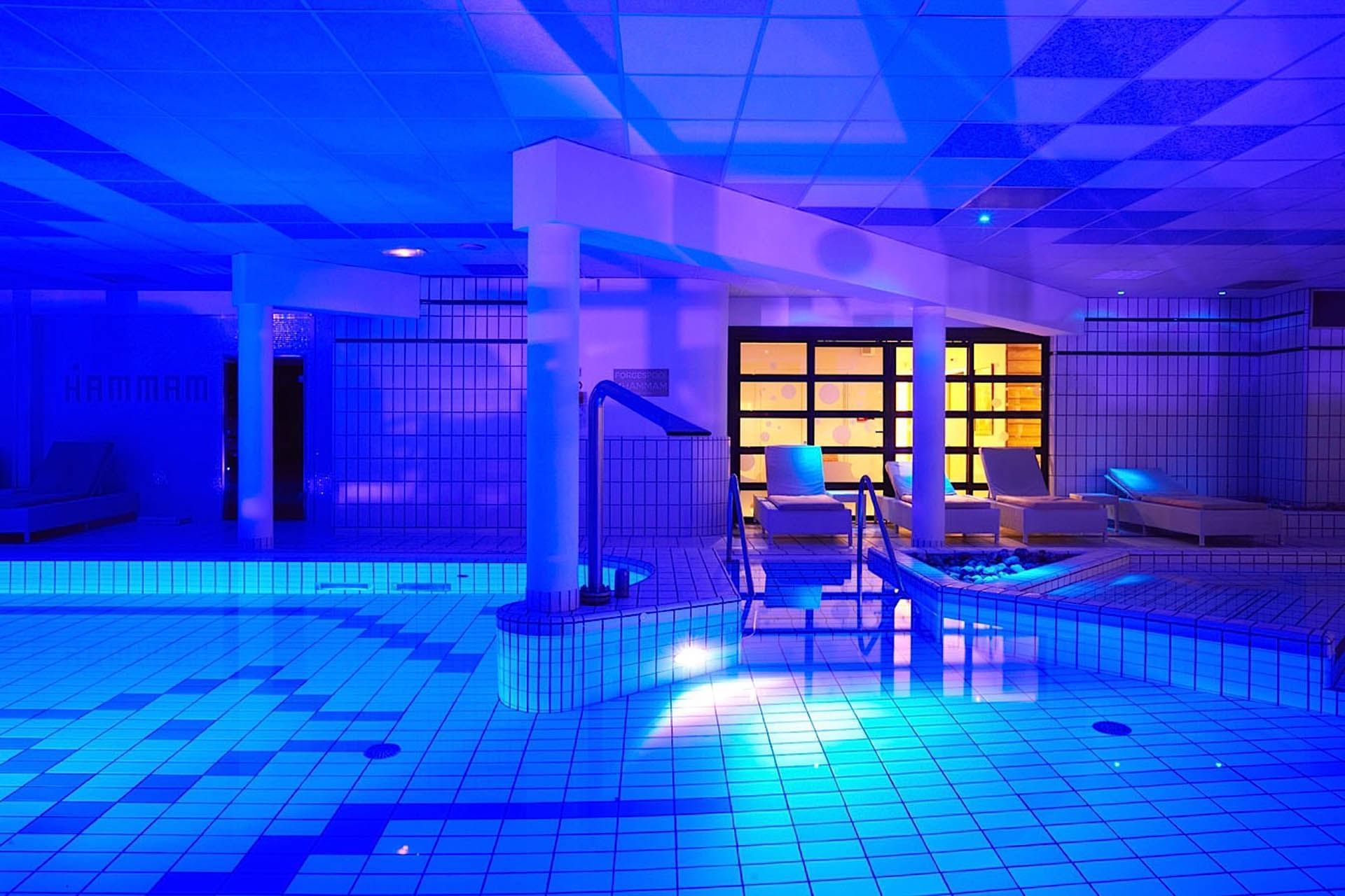 Pool at Forges Hotel in Forges-les-Eaux, France
