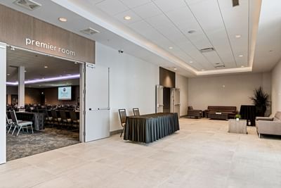 Lobby area & entrance to Premier Foyer at Best Western Premier