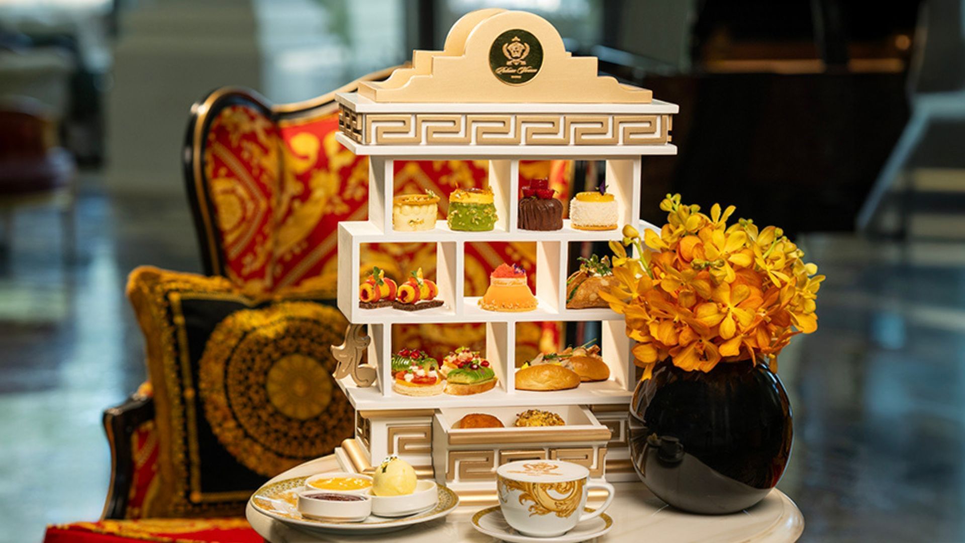 Mosaico Palazzo Versace | Best Afternoon Tea Experiences in Dubai