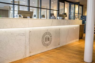Guest reservation area of the hotel, Townhouse Hotel Manchester