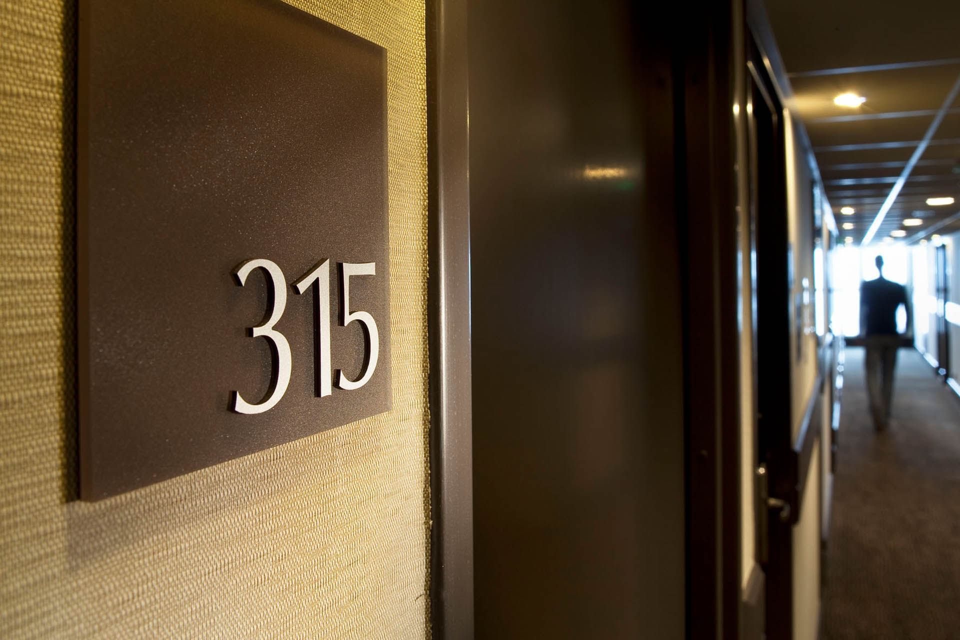 Vue rapprochée de la chambre 315 à Escale Oceania Vannes