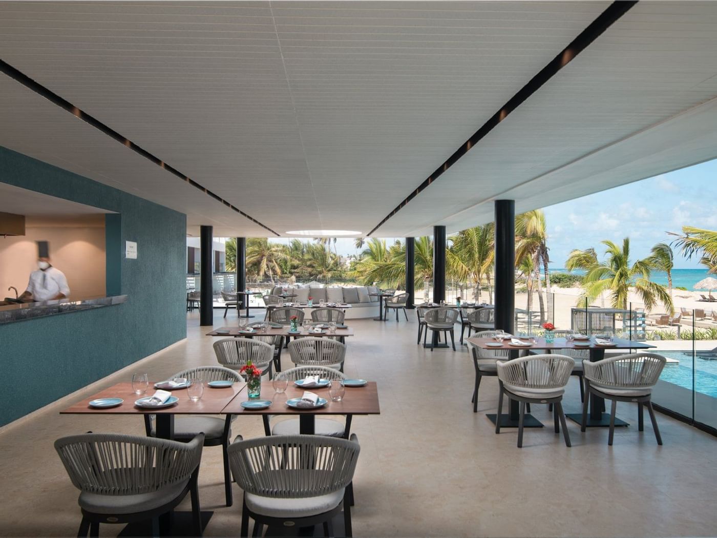 Huzur dining for groups at Live Aqua Beach Resort Punta Cana