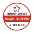 logo du restaurant Guru 2019 pour la table du clos