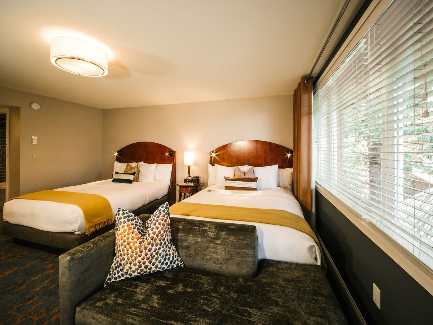 Creekside Double Queen ADA Room at Alderbrook Resort & Spa