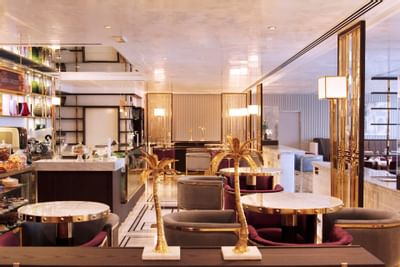 Interior view of the dining area at Tamani Marina Hotel 