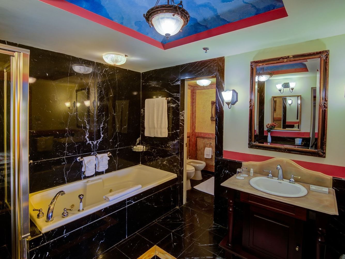 Bathroom of Gloria Vanderbilt Suite at Hotel El Convento