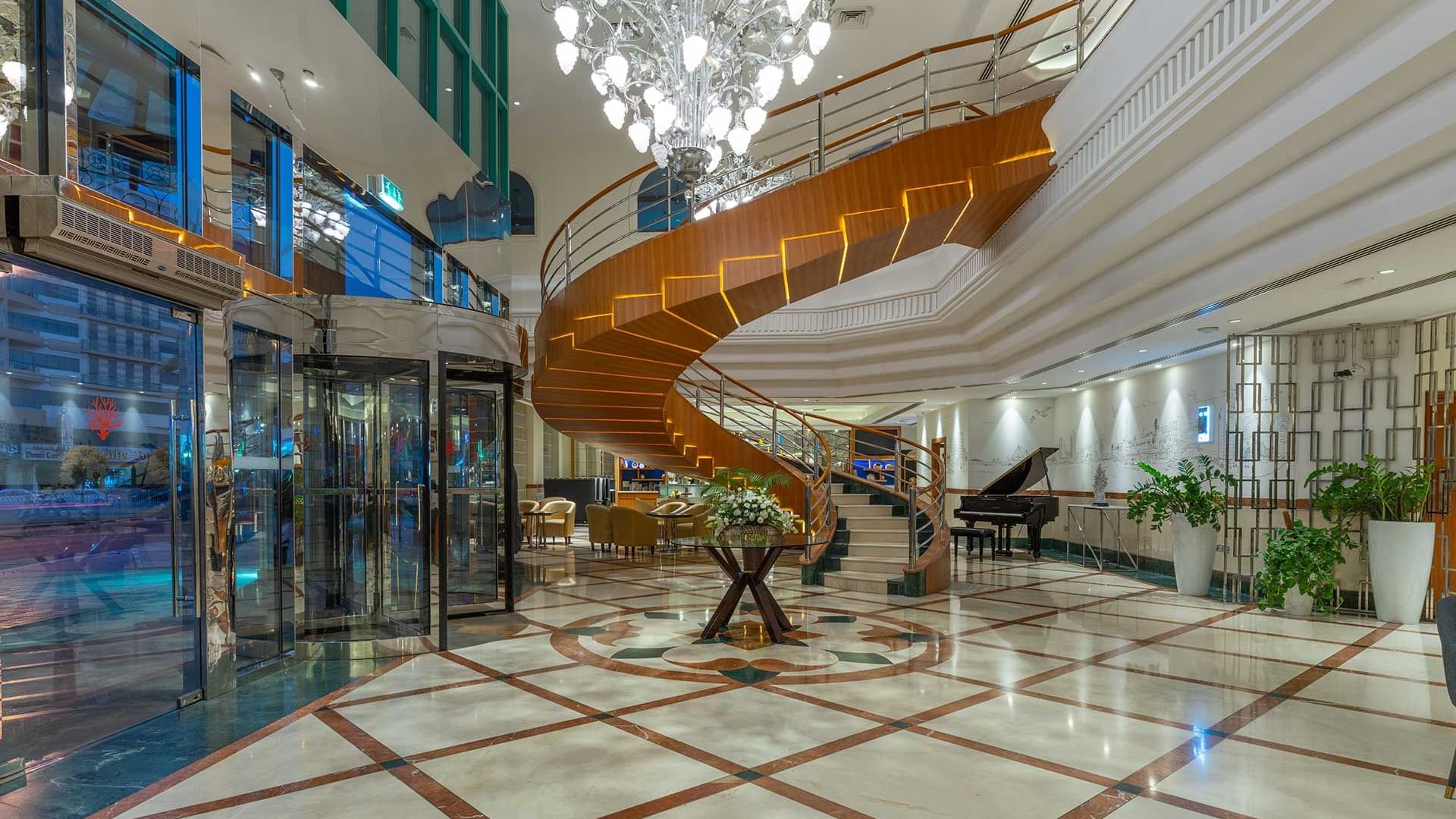 Lobby at Coral Dubai Deira Hotel