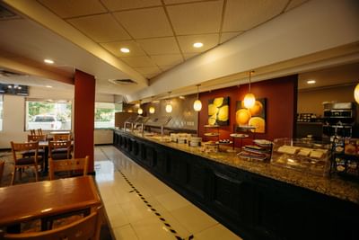 Dining area in Fonda de Hermosillo at Araiza Hotel Hermosillo
