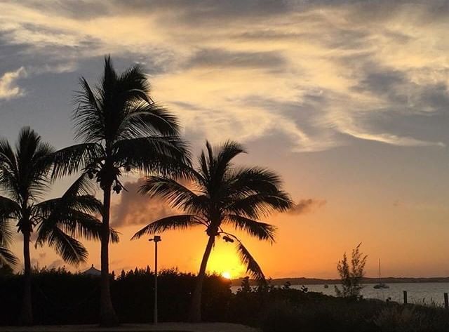Beautiful  sunset view from The Somerset on Grace Bay
