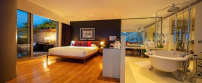 Interior of Deluxe Room King Bed Suite at Hotel Eclat Beijing