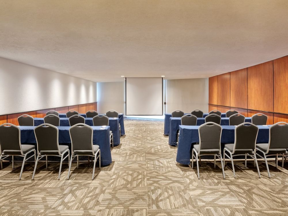 Interior of Hidalgo conference hall at FA Hotels & Resorts