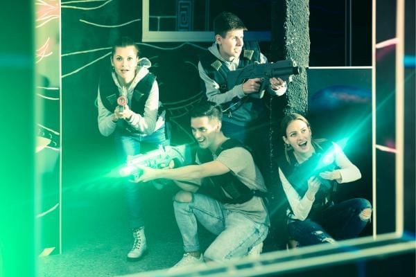 Laser tag a great team building activity to boost office morale 