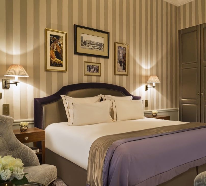 Bedroom at Hotel Westminster Warwick Paris