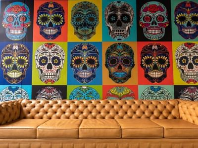 Vibrant Rooftop Lounge at Square Hotel New York