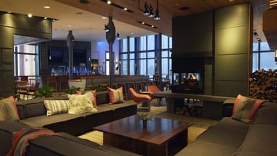 Lobby area at Topnotch Stowe Resort