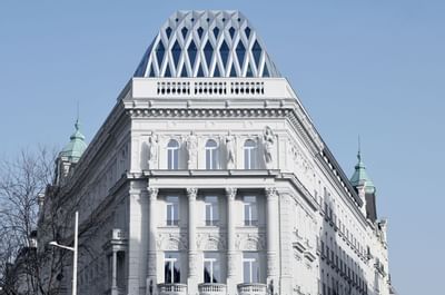 Aussenansicht des Hotel MOTTO, Wien