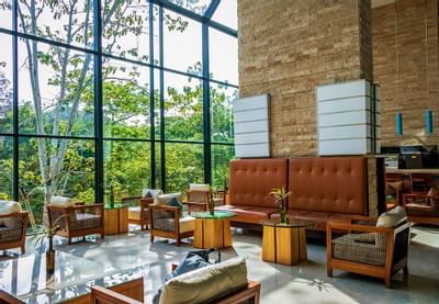 Área de estar del lobby