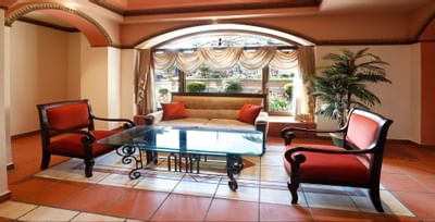 Reception at Sultanahmet Palace Hotel in Istanbul