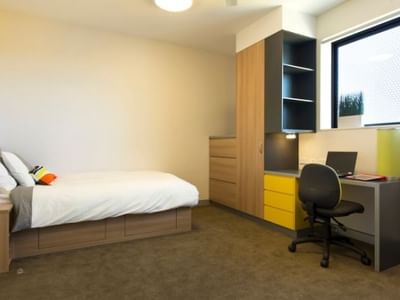 WSU Penrith Village Apartment Bedroom
