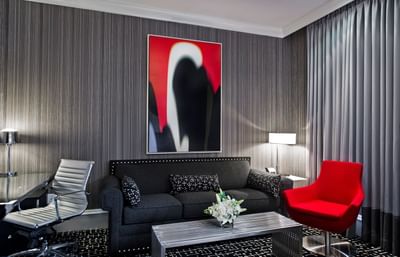 Spacious Loft Suite inside Moderne Hotel New York City