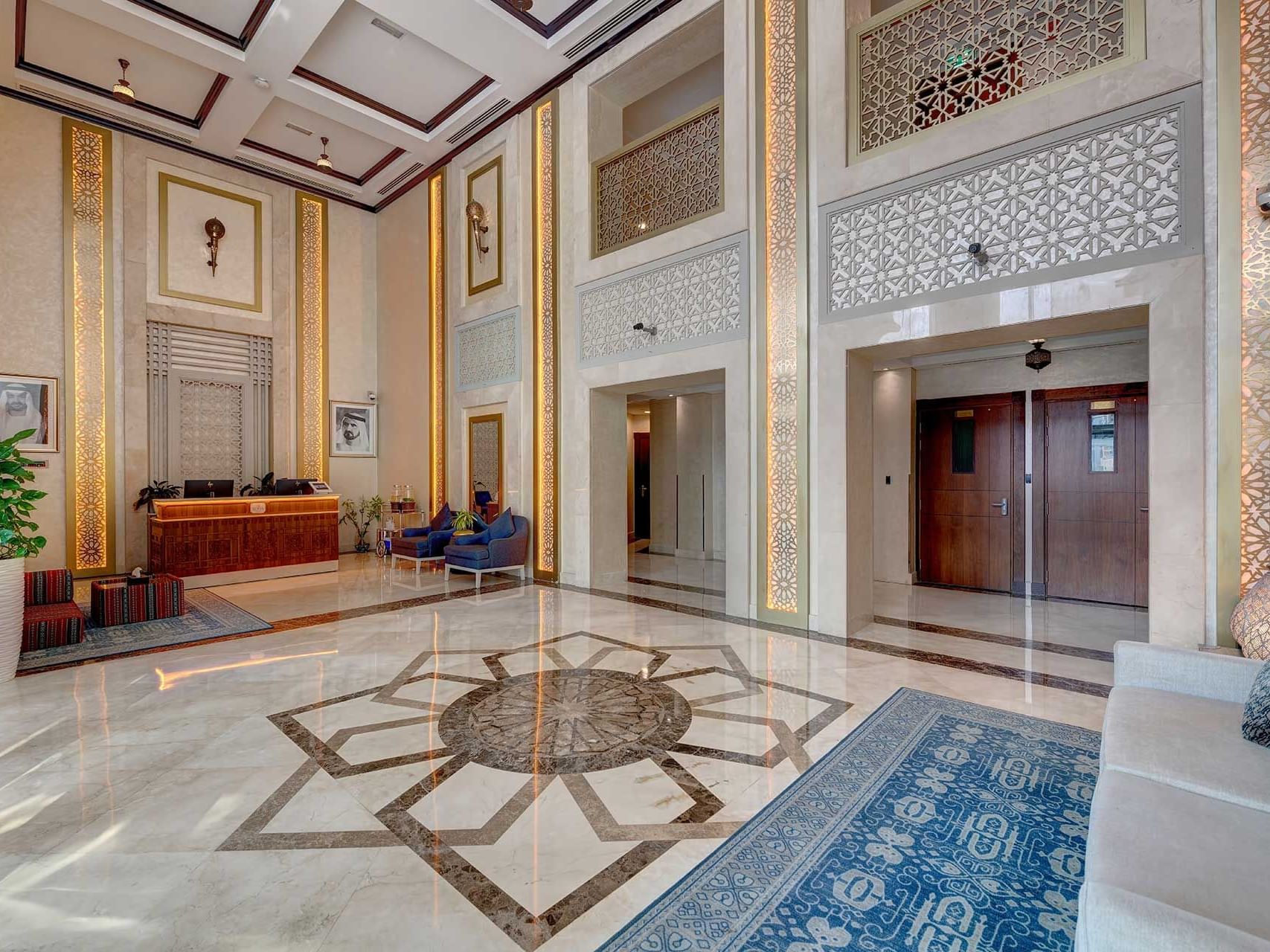 الردهات في سها بارك للشقق الفندقية