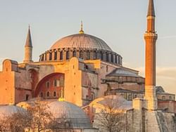 Exterior view of Hagiasophia Museum near CVK Hotels