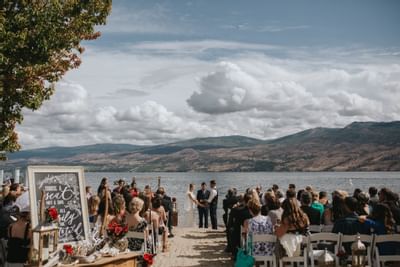 Beach Ceremony cove lakeside resort