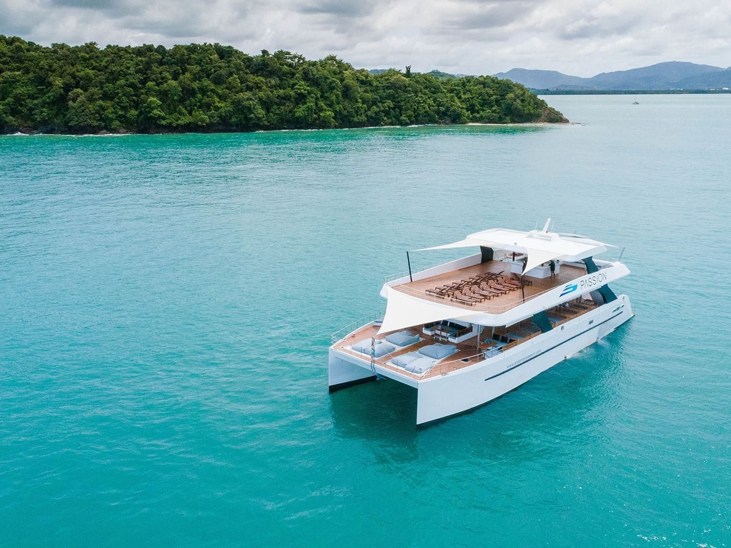 Pang Nga Boat in the middle of Andaman Ocean