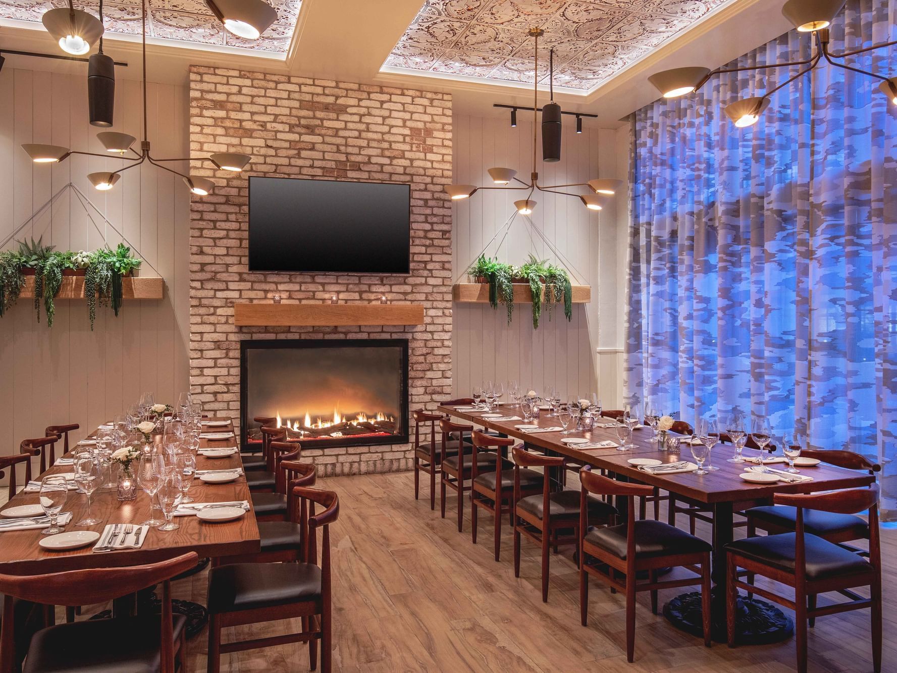 The Tuscan Kitchen Salem Private Dining Room at the Artisan Hotel 