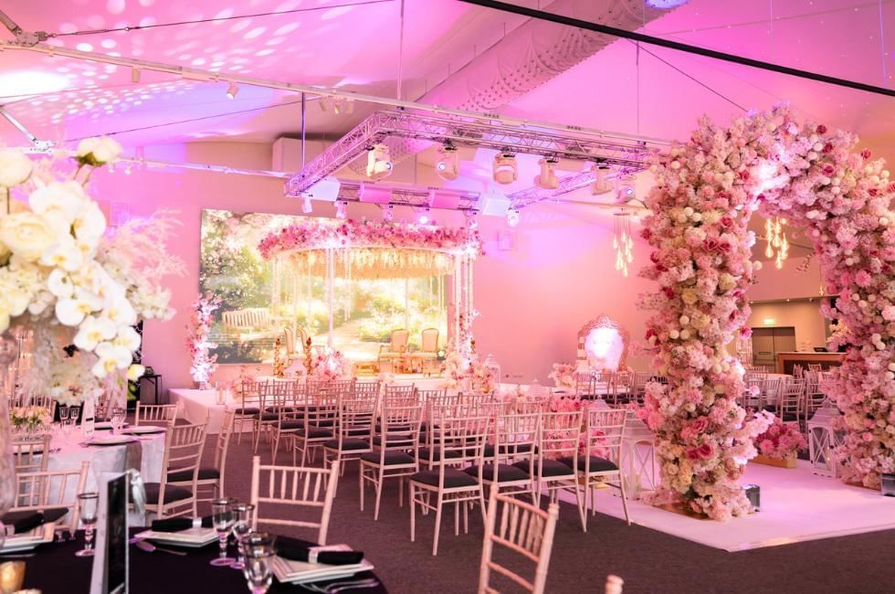 Wedding in The King Suite at Easthampstead Park in Berkshire