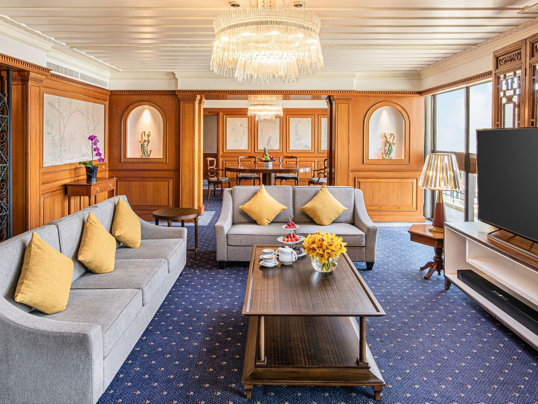 Interior Living area of Presidential Suite at Artyzen GrandLapa
