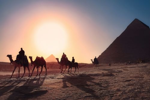 view of a pyramid
